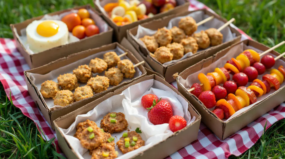 Skewers and Snack Boxes Are Perfect for Camping