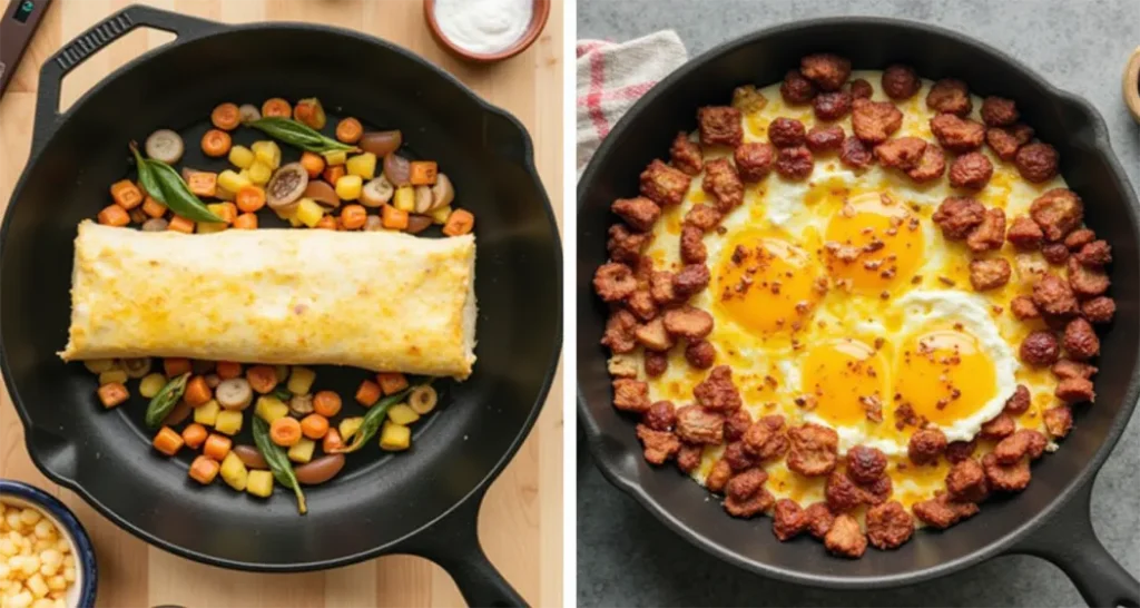 Breakfast Burrito Skillet