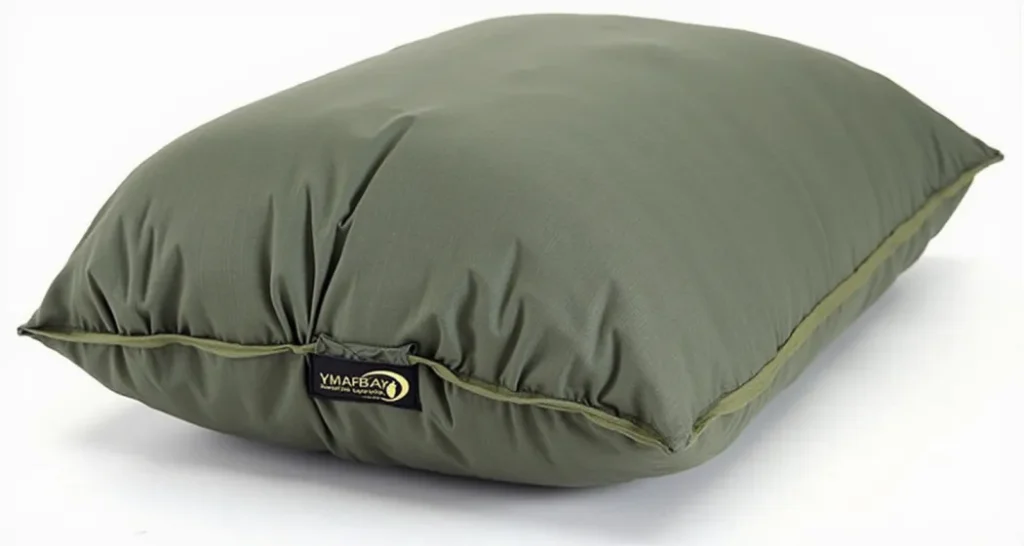 Breathable storage sack for storing a double sleeping bag.