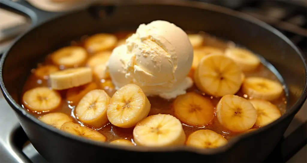 Dutch Oven Banana Foster