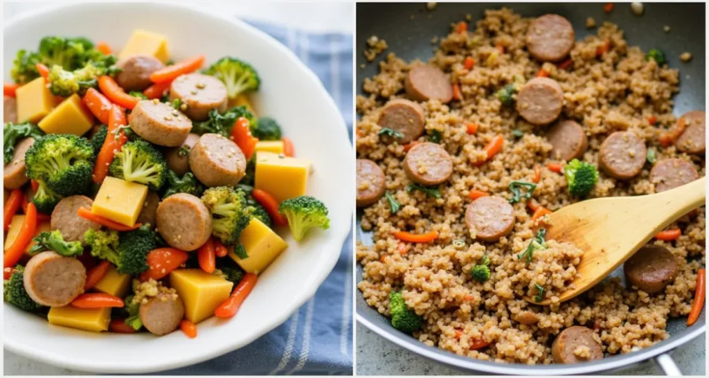 Sausage and Veggie Stir-Fry