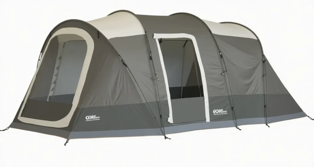 3-room tents such as Core 9-Person Instant Cabin Tent