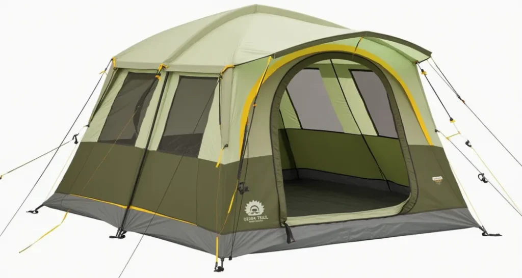 Ozark Trail 10-Person 3-Room XL Family Cabin Tent